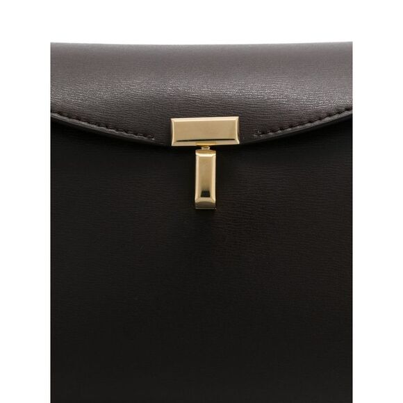 Toteme Women T-Lock Leather Clutch - Picture 4 of 4